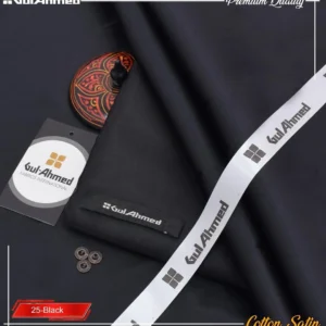 Men’s Unstitched Cotton Sotton Plain Suit