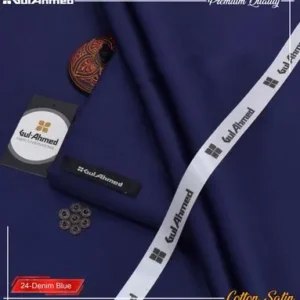 Men’s Unstitched Cotton Sotton Plain Suit