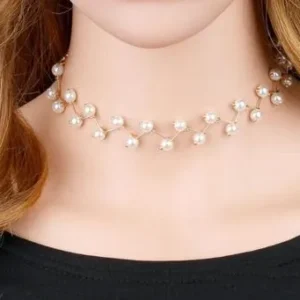 Beautiful Pearl Choker With Necklace