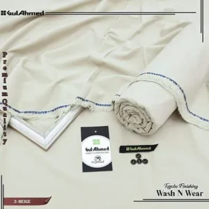 Men’s Unstitched Wash And Wear Plain Suit