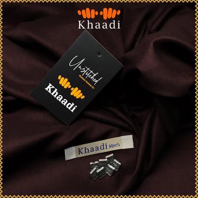 Men's Unstitched Wash And Wear Plain Suit - Image 2