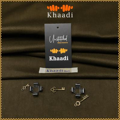 Men's Unstitched Wash And Wear Plain Suit