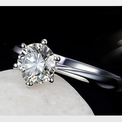 Modern Design Crystal Charm Ring for Women - 1 Pc - Image 3