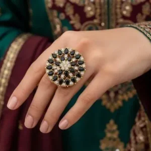 Gold Plated Adjustable Ring