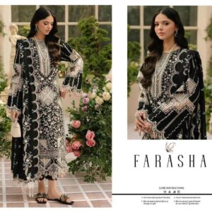 3 Pcs Women's Unstitched Embroidered Suit