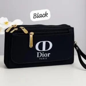 Stylish Women's Rexine Wallet - 1 Pc with Zipper Closure