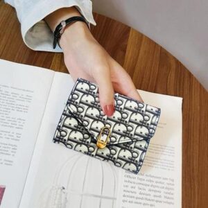 Women's PU Leather Trifold Wallet 1