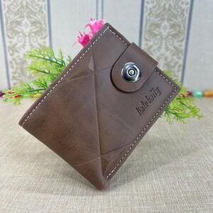 Men's Leather Textured Bifold Wallet
