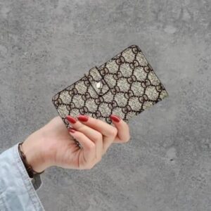 Stylish Women's PU Leather Bi-Fold Wallet - 1 Pc